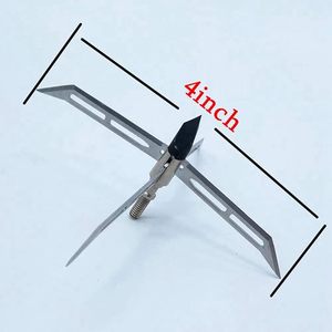 Archery <strong>Broadheads</strong> 4 Fixed Blade Turkey Hunting <strong>Broadheads</strong> <strong>150Gr</strong> Arrowhead Stainless Steel OEM Brand Bow and Arrow Hunting Tips - Product Image 5
