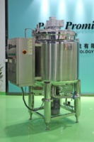 Homogénéisateur émulsifiant mélangeur 500L pour cosmétiques, machines industrielles pour petits lots, équipement de mélange de liquides chimiques, savon liquide, shampoing
