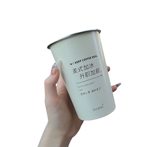 Botella de agua de acero inoxidable 304 duradera con pajita Taza de café industrial elegante para mujeres - Product Image 4