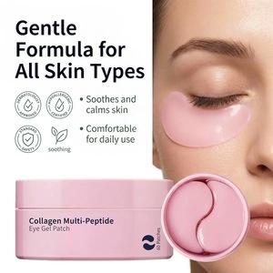 Patchs Hydrogel Contour des <span class=keywords><strong>Yeux</strong></span> Personnalisables avec Logo – Masques Traitement Anti-Âge au Collagène et Acide Hyaluronique pour Soin des <span class=keywords><strong>Yeux</strong></span> – Marque Privée - Product Image 1