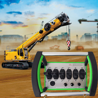 Télécommande radio sans fil industrielle DLK à 6 joysticks pour Fassi Palfinger Hmf Liebherr Pm Unic