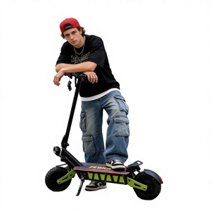 Patinete Eléctrico de Alta Velocidad de 11 Pulgadas con Doble Motor, Plegable, 60 km/h, 150 kg, Diseño Plegable Compacto para Fácil Almacenamiento y Transporte Alta Velocidad - Product Image 2