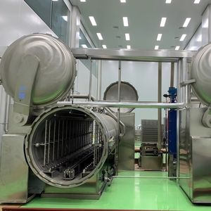 آلة تعقيم معوجة صناعية لتجهيز الأطعمة المعلبة وعاء تعقيم المشروبات - Product Image 5