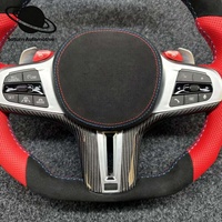 Volant personnalisé en cuir perforé avec jauge RPM pour BMW F et E Chassis F10 F12 F30 F20 F31 F36 F21 F22 F31 F32 M3 avec éclairage LED