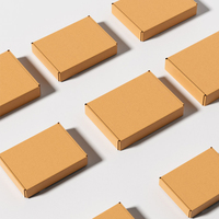 Boîtes d'expédition dures de taille personnalisée avec logo gaufrage carton ondulé noir pour chapeau tissu emballage boîte postale ondulée