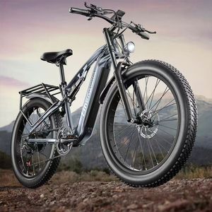 <span class=keywords><strong>Bicicleta</strong></span> Eléctrica Premium de Largo Alcance <span class=keywords><strong>con</strong></span> Neumáticos Gruesos de 26 Pulgadas, <span class=keywords><strong>Bicicleta</strong></span> de Montaña <span class=keywords><strong>con</strong></span> Amortiguador para Desplazamientos Urbanos - Product Image 4