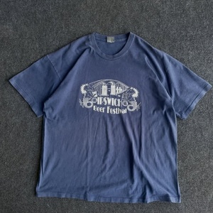 เสื้อยืดผู้ชายทรงโอเวอร์ไซส์ผ้าฝ้ายลายกราฟิกธรรมชาติริมน้ำแม่น้ำ ทิปเปแคนโอ แบร์ มูส แคนู ริเวอร์ วินเทจ ลุคทำเก่า - Product Image 3