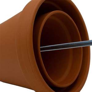 Tetera de cerámica para el hogar, calentador de habitación con doble cubierta negra de arcilla de la habitación de la barandilla, té, vela, 2022 - Product Image 6