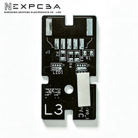 Fabricant de circuits imprimés sur substrat en aluminium MCPCB, usine HAL, sans plomb, conforme à la norme ROHS, carte de qualité