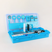 Kit d'expériences d'optique physique pour collégiens avec lentilles convexes et concaves, kit d'imagerie à trous sténopéiques en plastique, kit de réfraction de la lumière