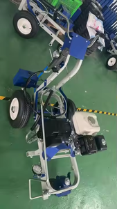 เครื่องทำเครื่องหมายเส้นจราจรแบบพ่นเย็นระบบกลไกคุณภาพสูง รุ่น SW-5B สำหรับงานขนาดเล็ก ทำเส้นจราจรอัตโนมัติ - Product Image 5
