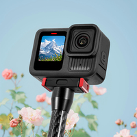 Adaptateur de carte à dégagement rapide en alliage d'aluminium N52 à forte aspiration magnétique pour caméras d'action Gopro Hero 13 12 11 10 9 8