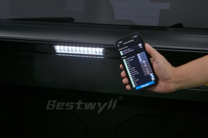 ฝาปิดกระบะท้ายรถกระบะอลูมิเนียม BESTWYLL แบบม้วนเก็บอัตโนมัติ สำหรับ KGM Musso EV EA-P136A - Product Image 6
