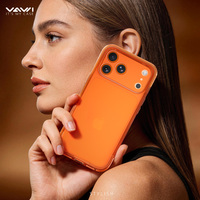 VAWI B477 Coque de téléphone 2-en-1 en PC et TPU, douce pour la peau, antichoc avec coussin d'air, pour iPhone 17 18 Pro Max, vente en gros