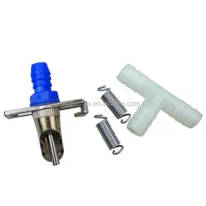 5 pcs Coelho Bebedor Automático Mamilo Alimentador De Água Para Coelho Roedores Fazenda Beber Fontes Coelho bebendo bico