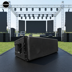ลำโพงไลน์อาร์เรย์แบบแอคทีฟ 3 ทาง รุ่น HDL 50A 4K ขนาด 12 นิ้วคู่ ระบบเสียงพาวเวอร์ดีเจ ระบบเสียงระดับมืออาชีพ ลำโพงสำหรับใช้งานกลางแจ้ง - Product Image 1