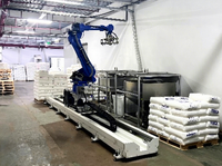 Lengan Robot 6 Axis YASKAWA Motoman GP180 Robot Palletizing Otomatis Beban Angkut 180kg Jangkauan 2702mm
