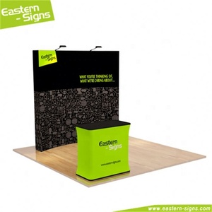 Diseño personalizado de aluminio, tela de tensión publicidad de moda de <span class=keywords><strong>alta</strong></span> tecnología exposición cabina proveedor en china - Product Image 3