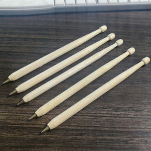 Custom logo Promotional Wooden Ballpoint <strong>Pen</strong> <strong>Drumstick</strong> <strong>Pens</strong> - Product Image 3