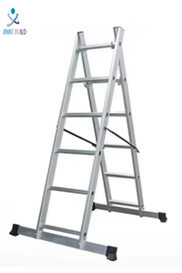 Siêu thị mô hình đa Thang giàn giáo nền tảng + a-frame thẳng + Thang 3-in-1 H khung nhôm gấp thang - Product Image 3
