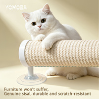 Griffoir pour chat à ventouse puissante de qualité supérieure, en sisal de haute qualité, jouet pour chat, directement de l'usine avec logo personnalisé