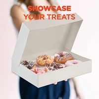 Fabricant depuis 37 ans, usine de fabrication de boîtes en papier personnalisées, emballages alimentaires jetables pliables pour boulangerie, pâtisserie, dessert, boîte à beignets, biscuits