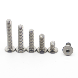 Sdpsi siêu mỏng siêu phẳng thép không gỉ hình lục giác ổ cắm vít bu lông M1.6 đến M8 kích cỡ cho chế biến gỗ tự làm - Product Image 3