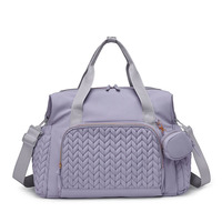 Sac à couches pour bébé d'hiver, grande capacité, design pliable pour réduire la charge, idéal pour les voyages