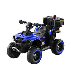 Voiture électrique pour enfants à deux places, jouet ATV, voiture de police électrique pour enfants, voiture à batterie 12V avec télécommande - Product Image 4