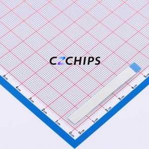 FFC-0.5-10P-50mm-B FFC Cable (Flexible Flat Cable) P=0.5mm Connector 10P 0.5mm 0.3mm Reverse - Product Image 2