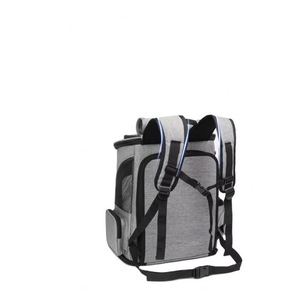 Mochila transportadora de mascotas BSCI, nueva llegada, mochila de viaje para gatos y cachorros, bolso de hombro transpirable para gatos, mochila para gatos. - Product Image 3