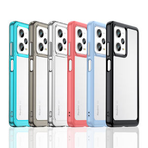 Funda de teléfono transparente colorida para <span class=keywords><strong>Redmi</strong></span> <span class=keywords><strong>Note</strong></span> <span class=keywords><strong>12</strong></span> 13 Pro + funda móvil de acrílico duro y TPU suave para <span class=keywords><strong>Redmi</strong></span> <span class=keywords><strong>Note</strong></span> <span class=keywords><strong>12</strong></span> 13 14 15 5G - Product Image 2