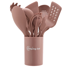 11Pcs Food Grade <b>Silicone</b> Kitchen <b>Utensils</b> Set Heat Resistant <b>Cooking</b> Tools Kitchen Tools Gadgets with Storage Holder - Product Image 5
