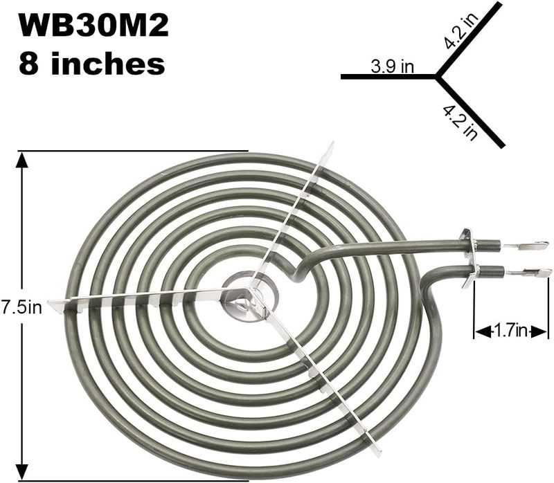 Stove Heater Heating Element WB44K10001 Fit