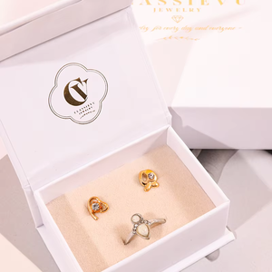 <span class=keywords><strong>2025</strong></span> biểu tượng tùy chỉnh đồ trang sức nhỏ gửi thư hộp Hot Bán Matte kết thúc Bìa bù đắp in ấn lá vàng cho đồ trang sức vận chuyển - Product Image 4