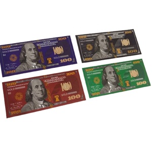 Billete <span class=keywords><strong>de</strong></span> <span class=keywords><strong>100</strong></span> Dólares Americanos en Lámina <span class=keywords><strong>de</strong></span> Oro <span class=keywords><strong>de</strong></span> 24K, Dinero Falso, Billetes Chapados en Oro, Novedad, Recuerdo <span class=keywords><strong>de</strong></span> EE. UU., <span class=keywords><strong>Moneda</strong></span> <span class=keywords><strong>de</strong></span> Colección - Product Image 6