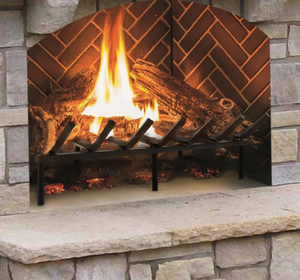 Support à bois en fonte anti-rayures avec pieds en caoutchouc pour chauffage domestique durable à haute température, idéal pour sols délicats - Product Image 3
