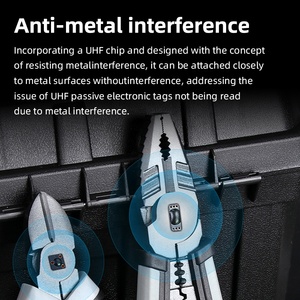 Étiquette RFID anti-métal UHF ISO18000-6C 860-960 MHz PCB étanche/résistant aux intempéries résistant aux hautes températures réutilisable industrielle rigide - Product Image 2