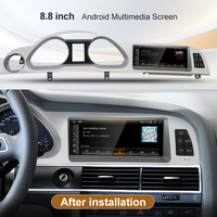 Lecteur multimédia sans fil pour voiture CNSTWEI Qualcomm 6225 685, Android Auto, CarPlay, GPS, DSP, caméra de recul pour Audi A6 C6 8,8 pouces