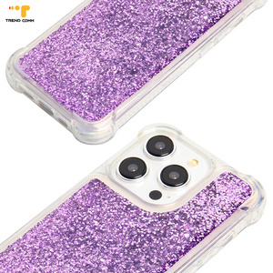 아이폰 13 14 15 프로 맥스 반짝이 글리터 큐빅 커스텀 하드 케이스 - Product Image 6