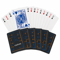 Cartes à jouer personnalisées imprimées, jeu de 54 cartes, cadeau promotionnel, cartes de jeu