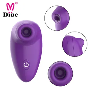 Chupando Vibrador Feminino elétrica Mini Ovo Vibratório Vagina Massageador Brinquedos Sexuais Mulher 7 modos massageador de pulso digital