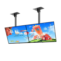 Máquina de publicidad táctil LCD todo en uno montada en la pared cartelera pantalla de visualización de póster electrónico tienda de té de la leche CENTRO COMERCIAL