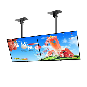 Máquina de publicidad táctil LCD todo en uno montada en la pared <span class=keywords><strong>cartelera</strong></span> pantalla de visualización de póster electrónico tienda de té de la leche CENTRO COMERCIAL - Product Image 3