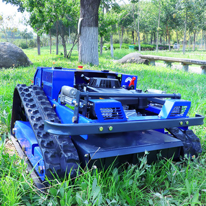 Crawler Type <b>Remote</b> <b>Mower</b> Agricultural Anti Climbing Park Community Greening Orchard Weeder Gasoline Lawn Mover With CE AWY-550 - Product Image 4