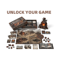 Cartes à Jouer et Gestion des Ressources pour le Jeu de Société Immersif Post-Apocalyptique : Les Ruines de la Citadelle - Personnage de Survie