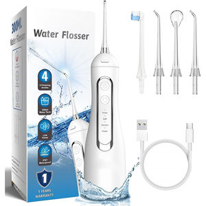 Nouvel Irrigateur Buccal Électrique Sans Fil Rechargeable 300ml avec 4 Embouts et 4 Modes pour les Dents - Product Image 1