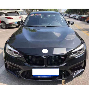 Capot <span class=keywords><strong>Moteur</strong></span> Avant Haute Qualité Style GTS en Fibre de <span class=keywords><strong>Carbone</strong></span> pour <span class=keywords><strong>BMW</strong></span> Série 2 F20 F21 F22 F87 <span class=keywords><strong>M2</strong></span> M2C 2014-2019 - Product Image 2