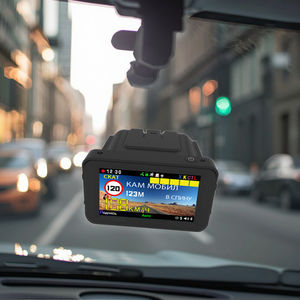 KARADAR 3 en <span class=keywords><strong>1</strong></span> Caméra embarquée GPS Détecteur de radar de vitesse <span class=keywords><strong>avec</strong></span> alarme vocale russe Enregistreur vidéo Garantie 12 mois - Product Image 1