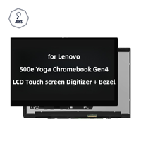Ordinateur portable professionnel 500e Yoga Chromebook Gen 4, nouvel écran tactile IPS OLED rétroéclairé, gamme de couleurs 120 %, module d'affichage LED 65 Hz, noir